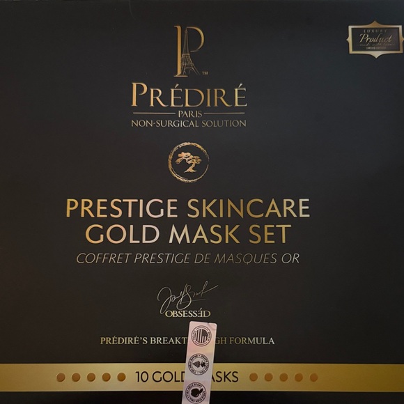 Prédiré Prestige Skincare Gold Mask Set - Picture 2 of 4